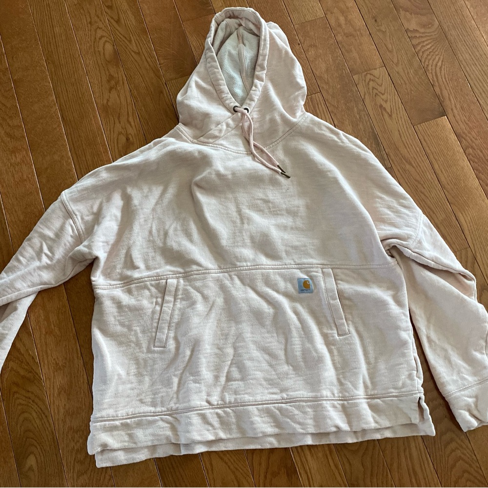 Carhartt Cream Hoodie